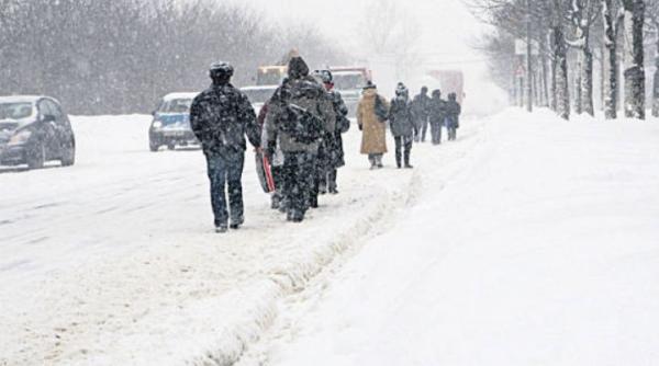 anm prognoza meteo vremea cod galben de lapovita si depuneri de polei zonele vizate