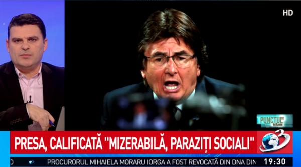 nicolae robu scandal cu jurnali tii video radu tudor nedemn extrem de arogant