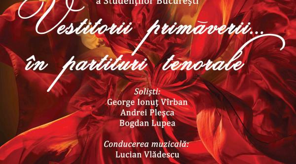 teatrul de opereta vestitorii primaverii in partituri tenorale pe 11 martie