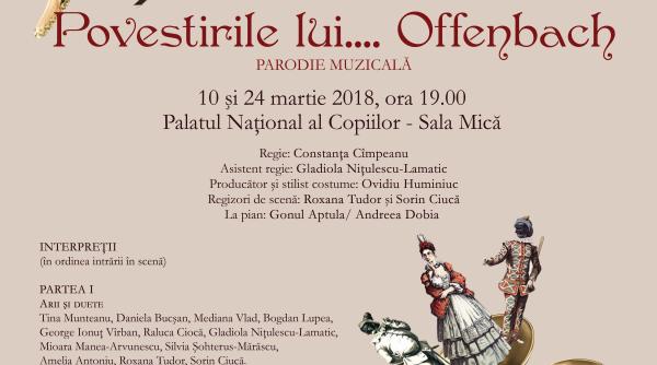 teatrul de opereta povestirile lui offenbach 10 martie