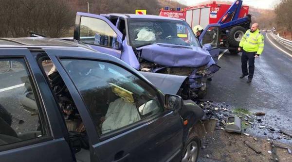 accident cu sapte victime intre care si un copil