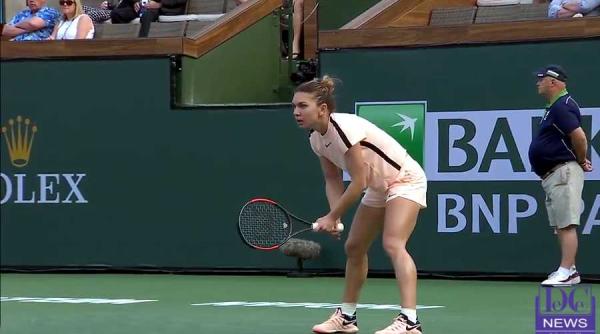 simona halep naomi osaka ora meci sferturi finala indian wells