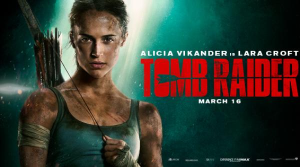 tomb raider lansare in weekend black panther pus in umbra