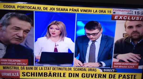 becali scandal in direct are apucaturi animalice nu e om
