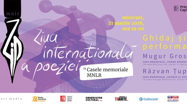 por ile caselor memoriale deschise larg de ziua poeziei