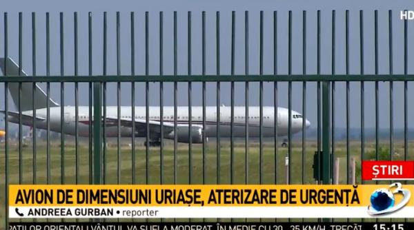 boeing aterizare de urgen a pe aeroportul otopeni