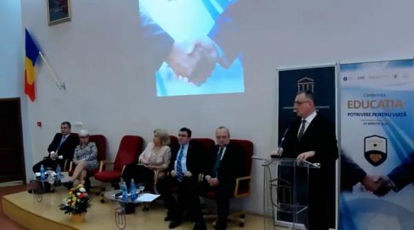 conferin a na ionala educa ia potrivire pentru via a la ia i cimpeanu discurs video