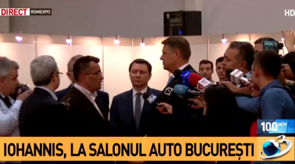 siab 2018 klaus iohannis la salonul auto bucure ti