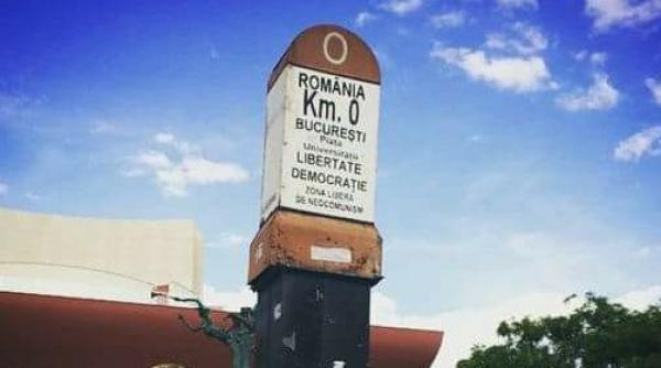 kilometrul zero al democratiei vandalizat reac ia primariei generale