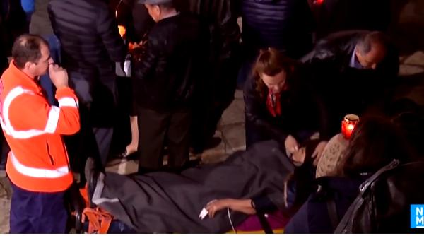 barbat mort in biserica in timpul slujbei de inviere