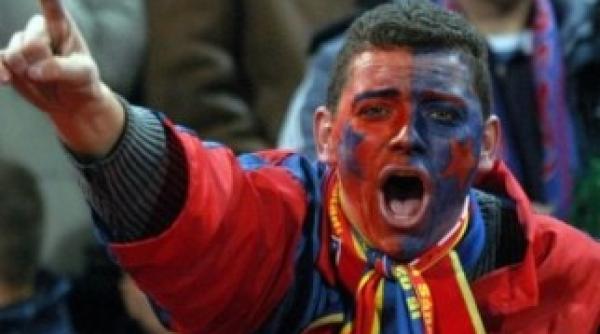 fanii fcsb pacali i de suporterii steaua mesaj afi at la meciul cu craiova