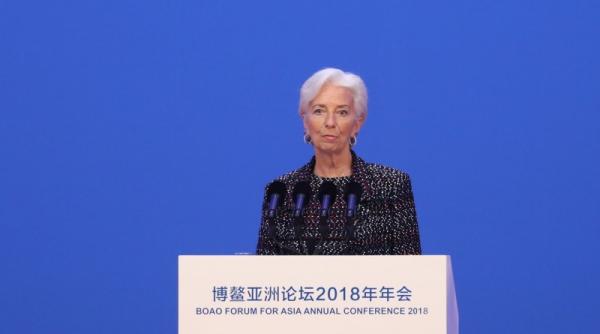 fmi christine lagarde avertizeaza norii negri pe cerul economiei globale