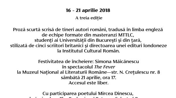 masterclass de traducere literara la bucure ti