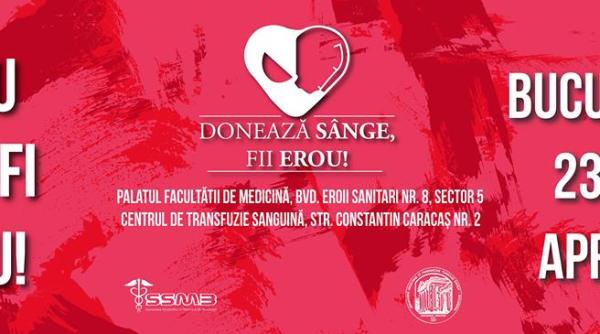 campania doneaza sange fii erou la umf carol davila bucuresti