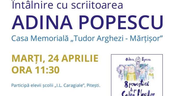 intalnire cu scriitoarea adina popescu