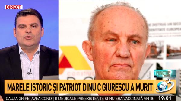 dinu c giurescu a murit radu tudor in lacrimi m a lovit in moalele capului nu voiam sa prezint tirea asta niciodata
