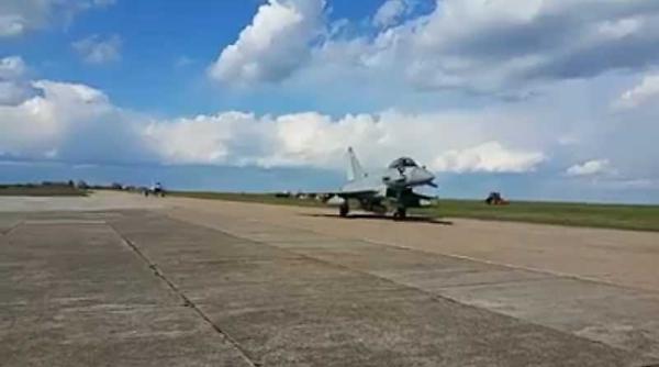 politie aeriana avioane eurofighter typhoon baza kogalniceanu