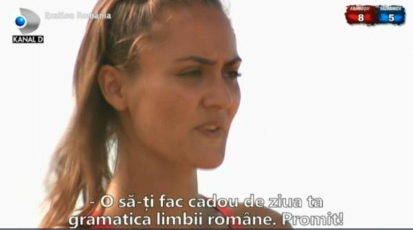 exatlon romania geanina ironii la gramatica lui ionu faimoasa a picat bacul la romana