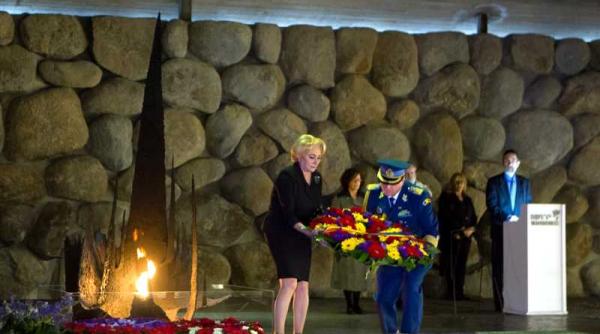 viorica dancila israel vizita la memorialul yad vashem