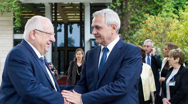 ambasador israel dragnea asta e politica externa a presedintelui e un semnal foarte prost