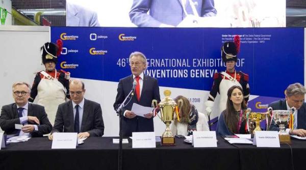 salonul de inventii geneva aur si argint pentru politehnica bucuresti