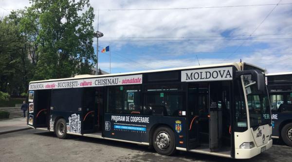 donatie primaria bucuresti autobuzele mercedes au fost prezentate la chisinau