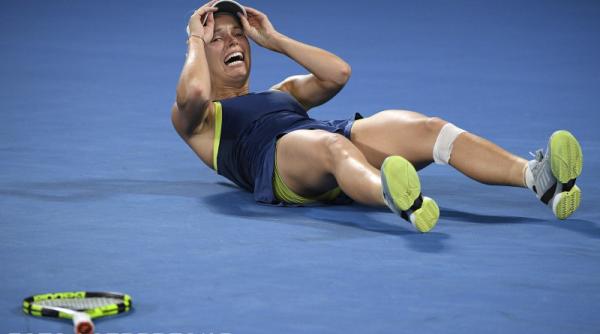 wozniacki abandon la istanbul veste buna pentru halep