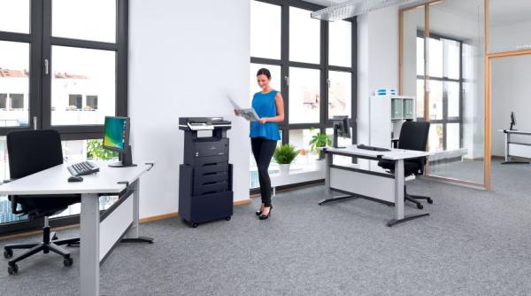 konica minolta o noua gama de echipamente a4 monocrom