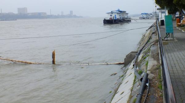 nivelul dunarii sub cota de aten ie