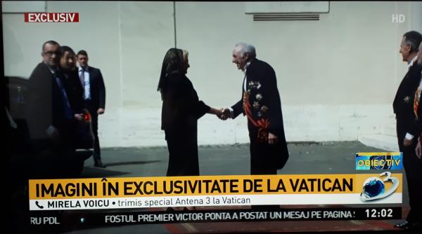 viorica dancila a ajuns la vatican intalnire cu papa francisc