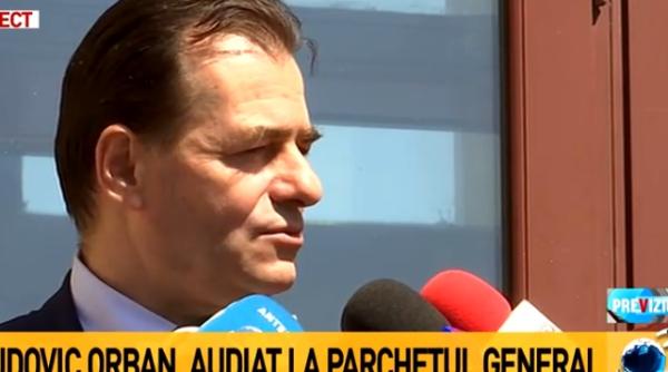 ludovic orban primele declara ii dupa ce a ajuns la parchetul general
