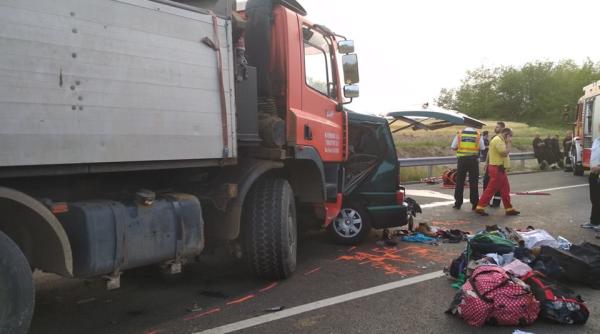 accident ungaria  trupurile victimelor  repatriate