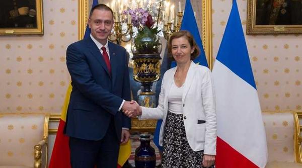 mihai fifor florence parly ministrul apararii din franta discutii la paris