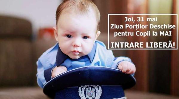 joi ziua portilor deschise pentru copii la mai