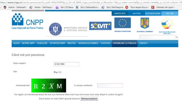 aplica ia care i i spune cand po i deveni pensionar