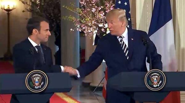 summit g7 macron trump negocieri vremuri dificile