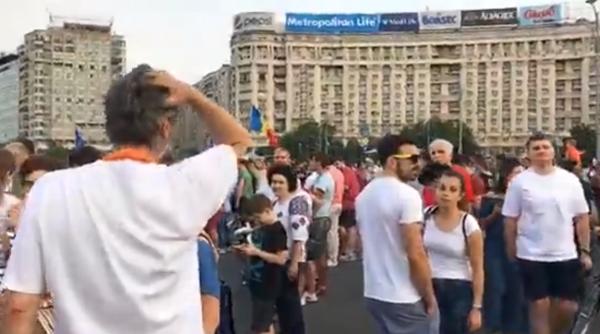 protest in pia a victoriei chirieac e diferen a prea mare penibila