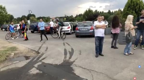 protest la parlament jurnali tii antena 3 ataca i