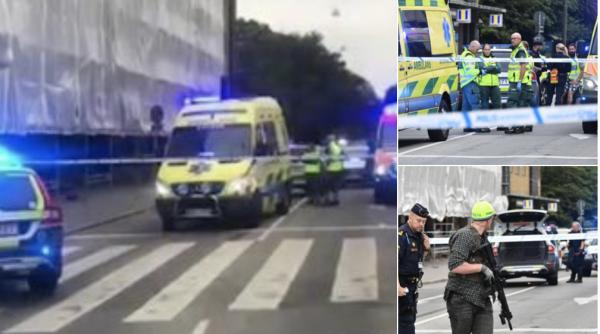 suedia focuri de arma patru rani i poli ia mesaj