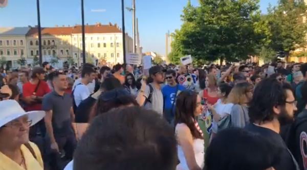 cluj protest impotriva modificarii codurilor penale