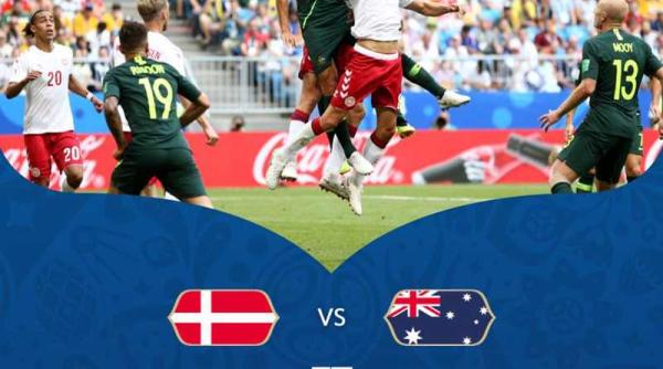danemarca australia rezultat in grupa c cm 2018