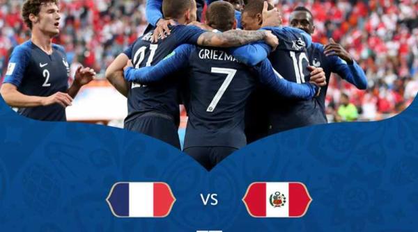 franta peru rezultat in grupa c cm 2018