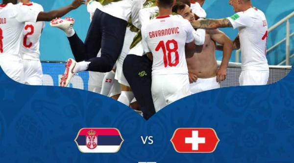 serbia elvetia scor final grupa e la cm 2018