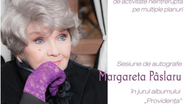 margareta paslaru 60 de ani de activitate cu sesiune de autografe