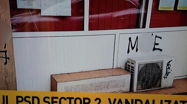 sediul psd vandalizat rodica nassar vom chema poli ia