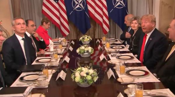 summit nato trump mesaj fulminant noi va aparam de rusia dar voi ii plati i miliarde