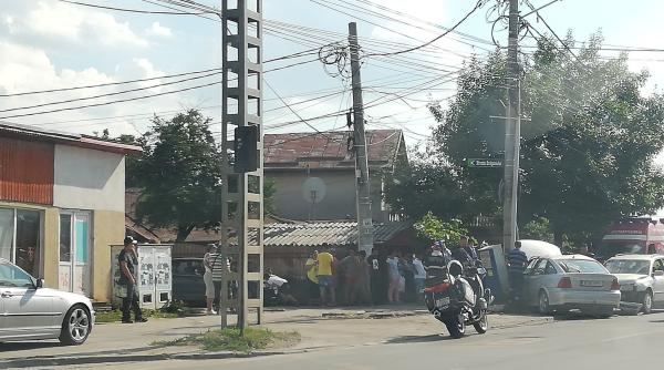 accident pe oseaua alexandriei la ie irea din bucure ti video