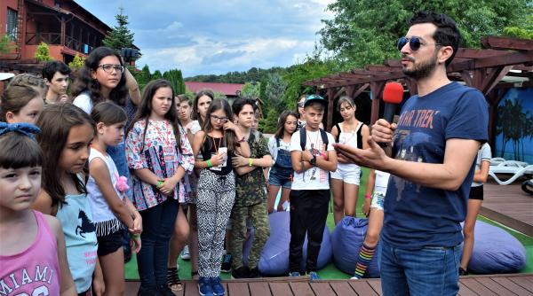 marius moga tabara pentru 130 de copii la snagov