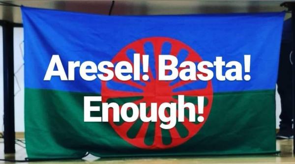 bucure ti protest de amploare al romilor