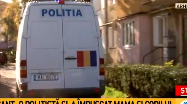 o poli ista i a impu cat mama i copilul